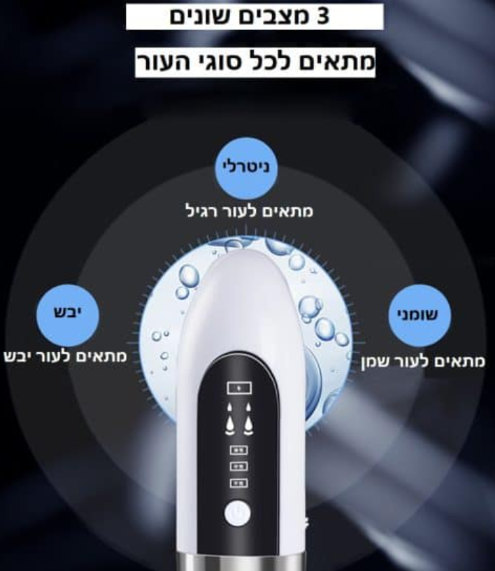 GlowVac - מכשיר לשאיבת שחורים